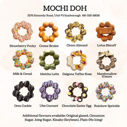 Single (1) Mochi Donut