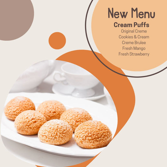 Choux cream puffs