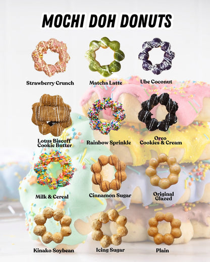 Half Dozen (6) Mochi Donuts