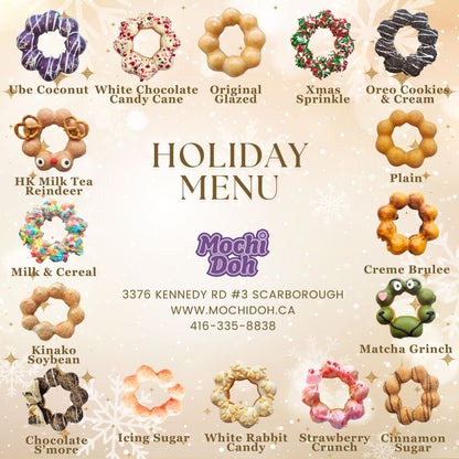 Single (1) Mochi Donut