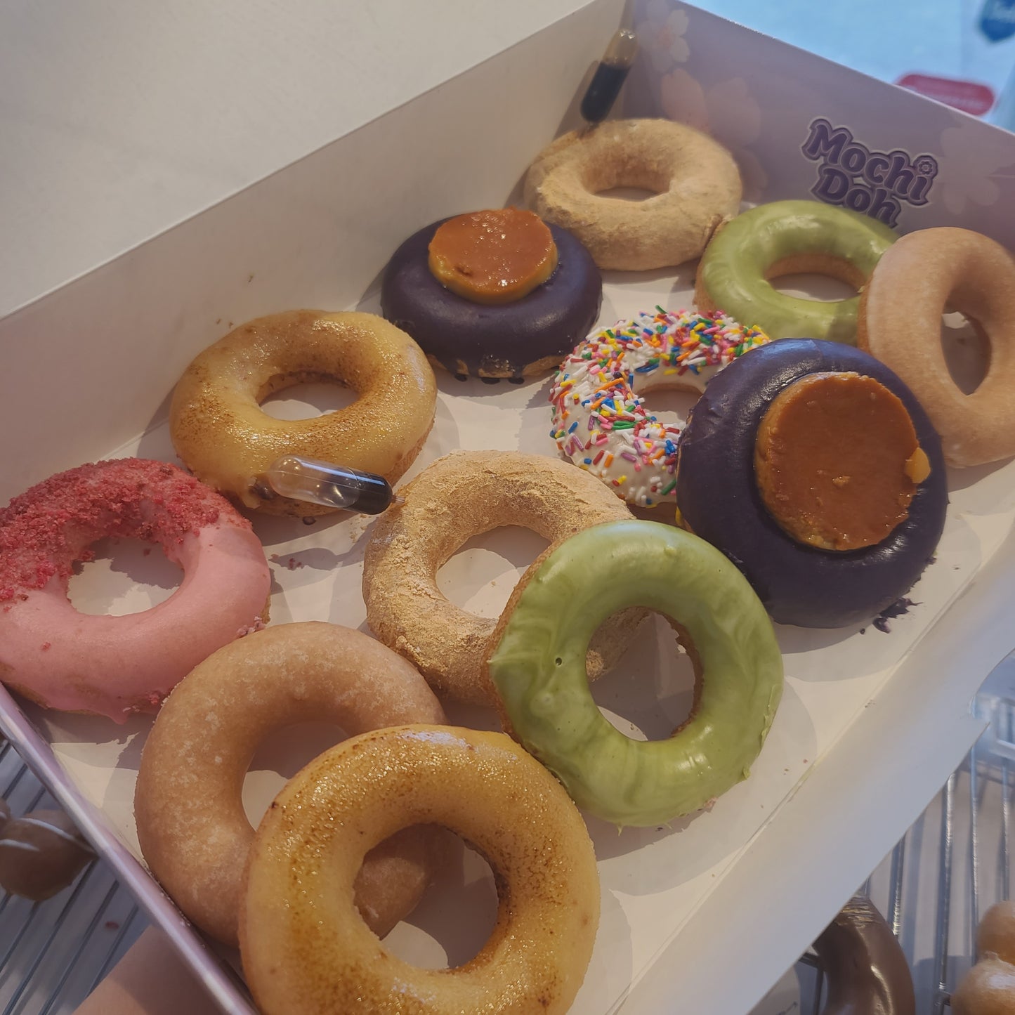 Mini mochi donuts (12)