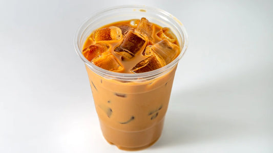 Iced Thai milk tea